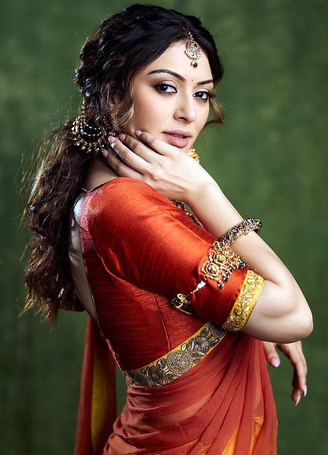 Actress Hansika Motwani heroine shining like a bride12