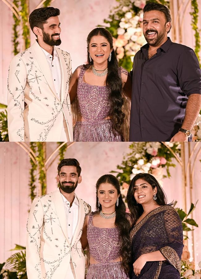 Kidambi Srikanth-Shravya Varma Reception: Chiranjeevi Nagarjuna Attends Pics Viral12