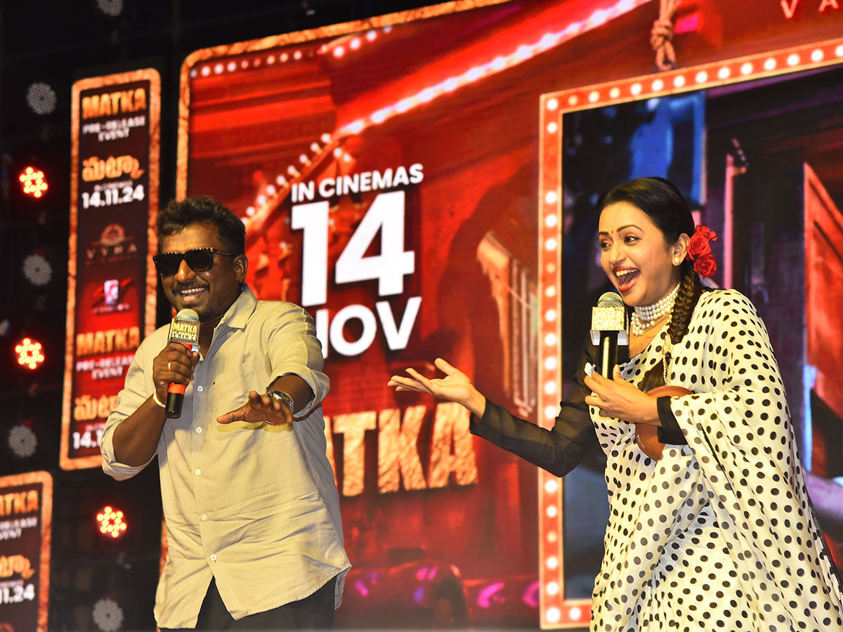 Varun Tej Matka Pre Release Event Photos38