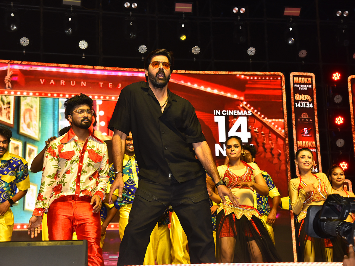 Varun Tej Matka Pre Release Event Photos46