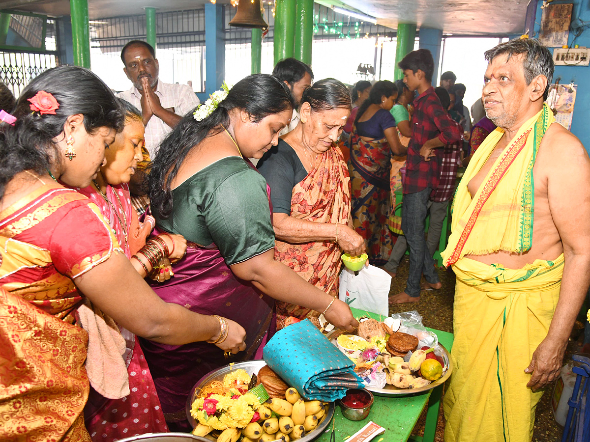 Tirupati : Huge Devotees throng Siva temples on Karthika Pournami day Photos15