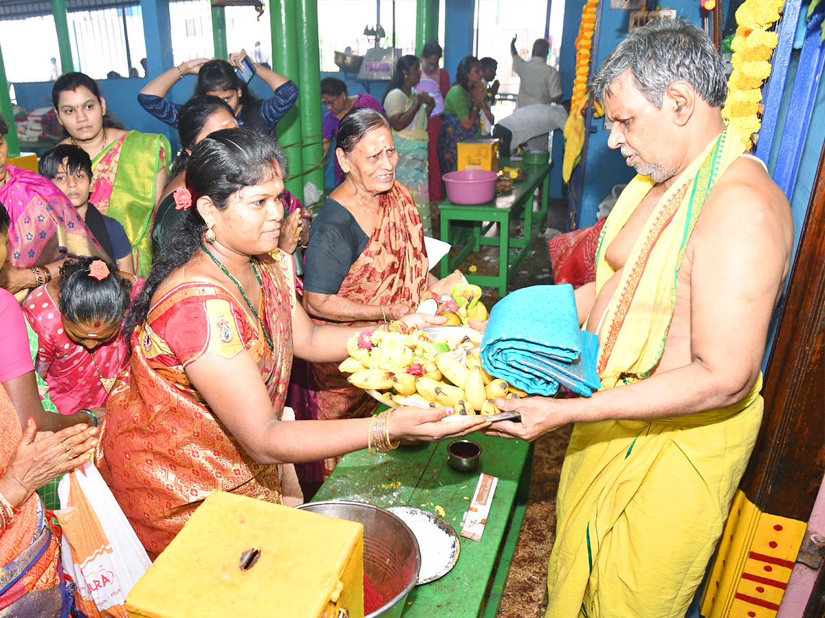 Tirupati : Huge Devotees throng Siva temples on Karthika Pournami day Photos16