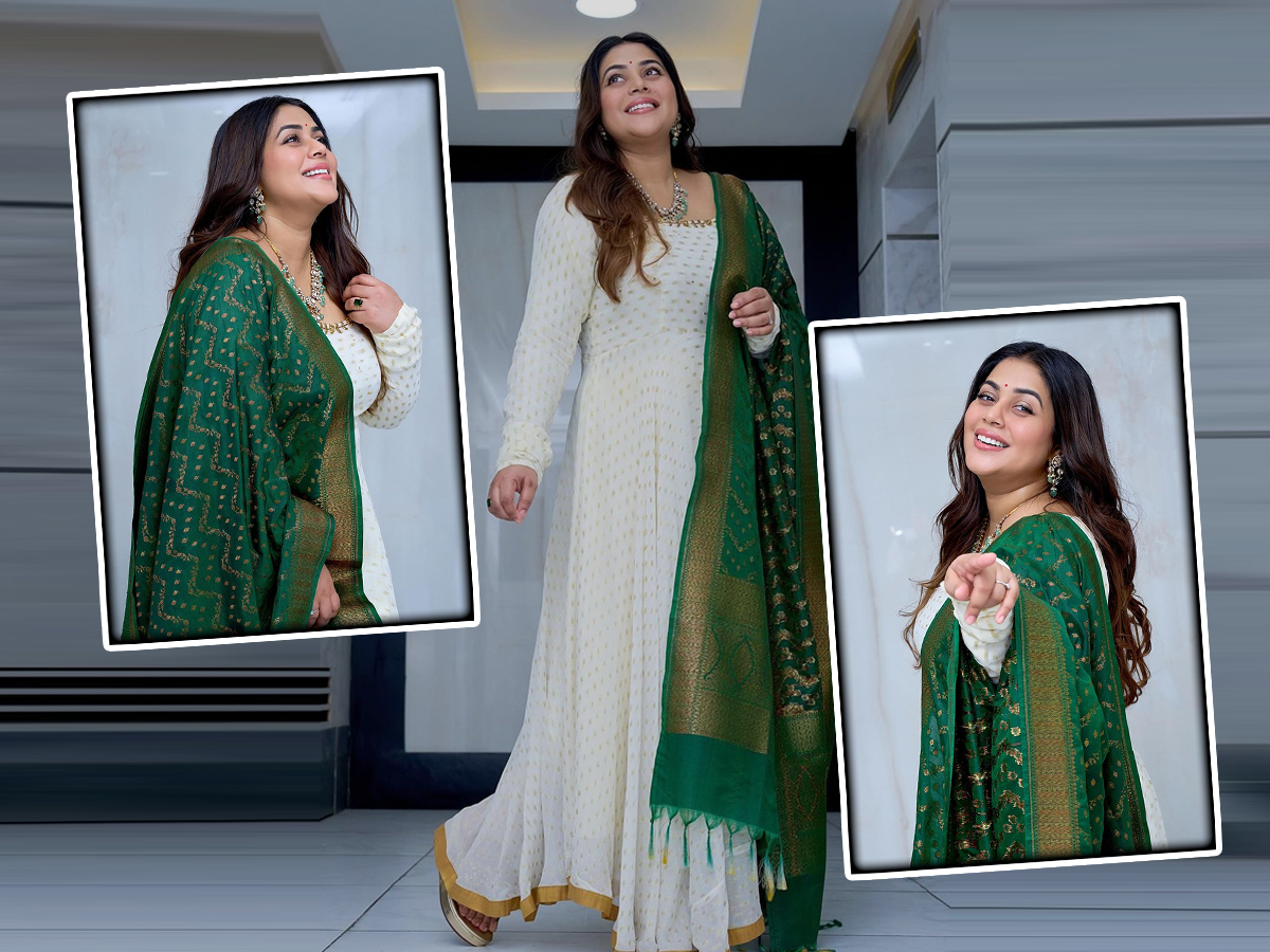 Actress Poorna In Simple Traditional Attire Photos1