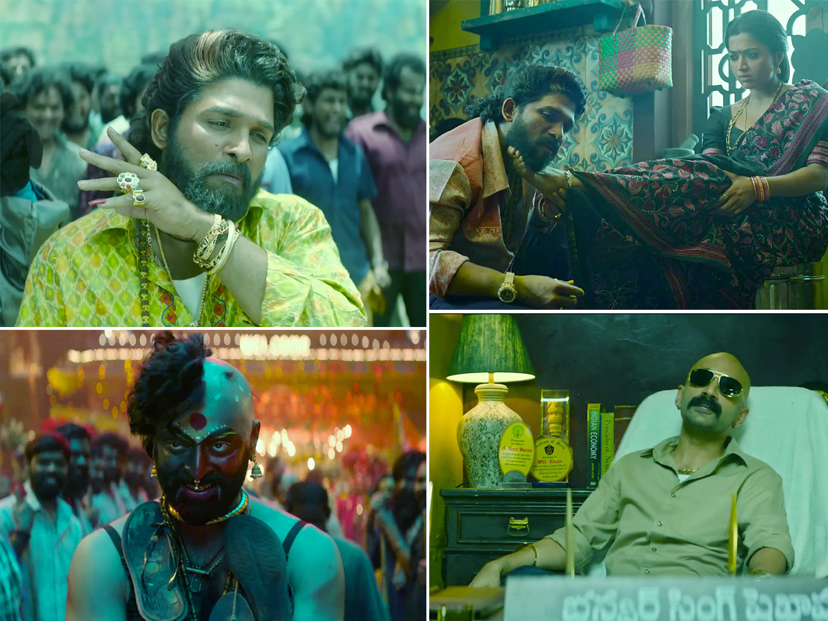 అల్లు అర్జున్ 'పుష్ప 2' మూవీ HD స్టిల్స్ (ఫొటోలు) | Allu Arjun Pushpa 2 ...