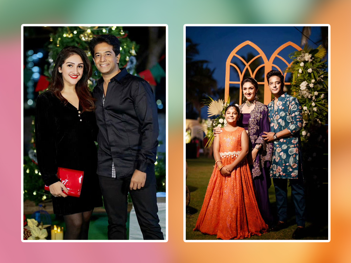 Eshwar Movie Actress Sridevi Vijaykumar Cute Family Photos1