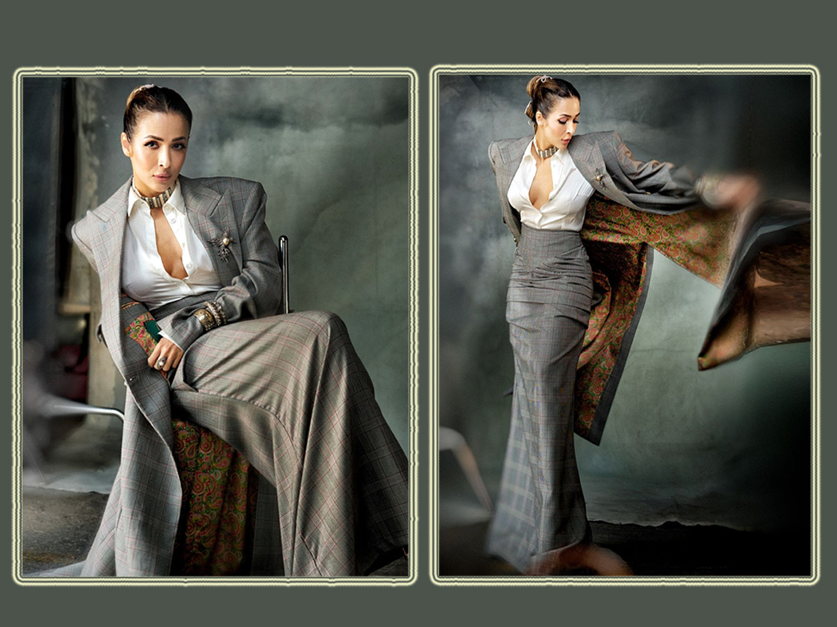 Bollywood beauty Malaika Arora with stunning poses in formal wear1