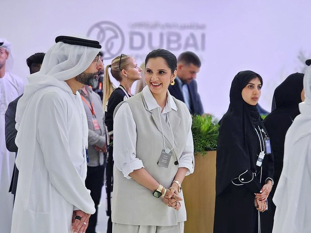 Tennis Star Sania Mirza Appointed as Dubai Sports Ambassador Photos1