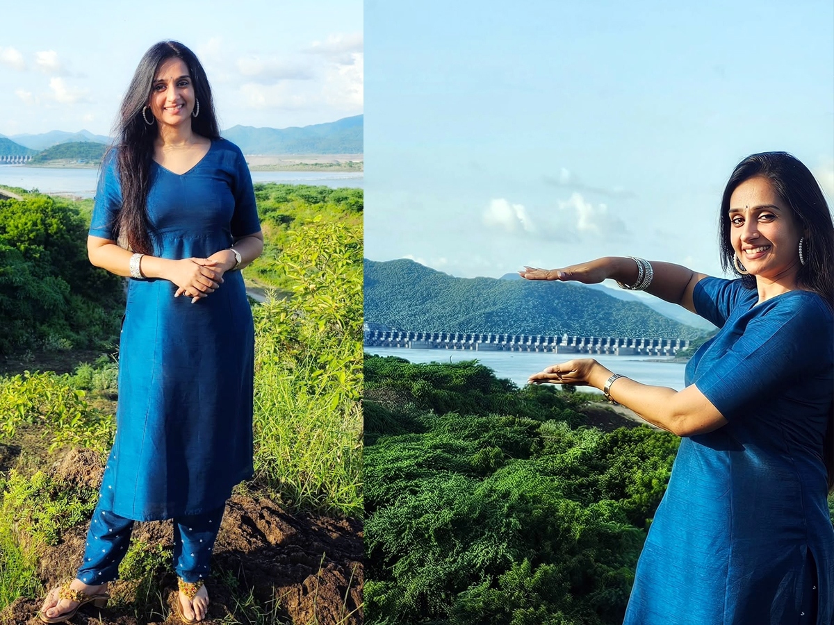 Actress Laya beatufil images at polavaram project1