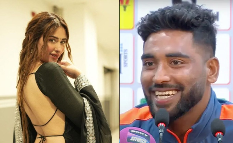 These Pics Cause Mohammed Siraj Dating Rumours Fans Fires Photos1