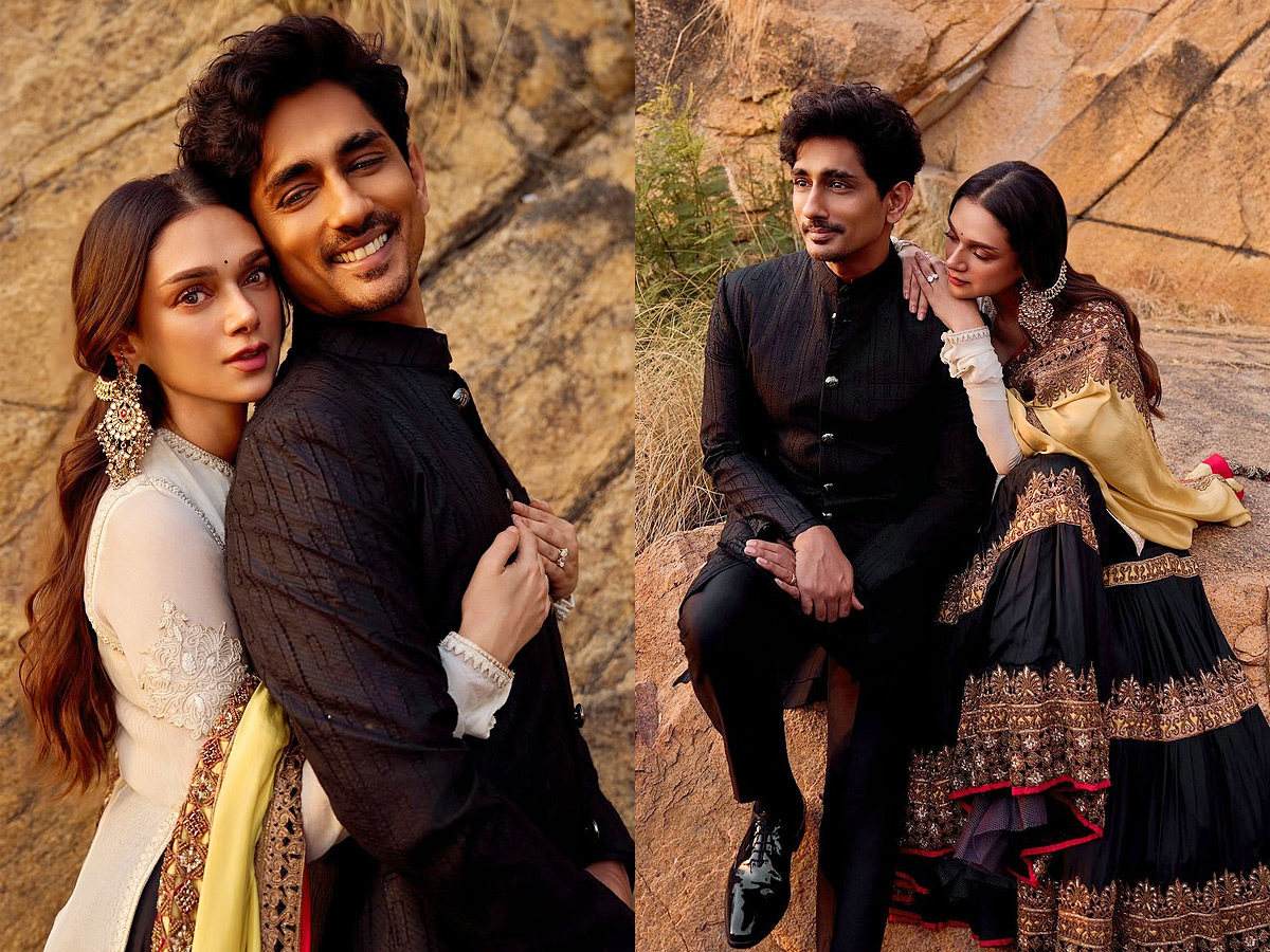 Aditi Rao Hydari and Siddharth share unseen pics from their pre-wedding photoshoot Photos1