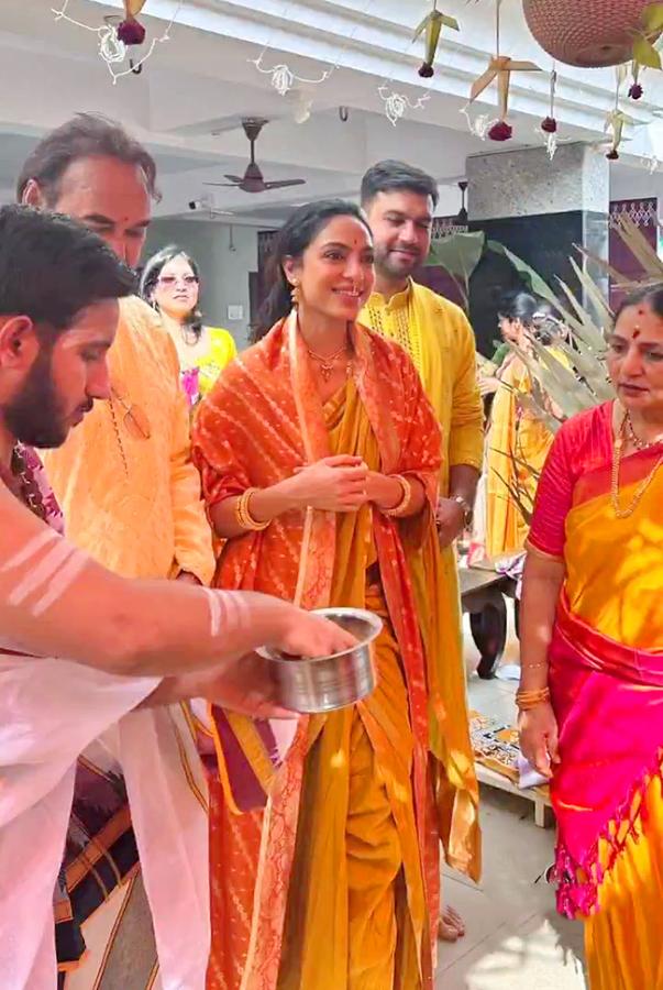 In Pics: Naga Chaitanya, Sobhita Dhulipala's pre-wedding begin with haldi ceremony4
