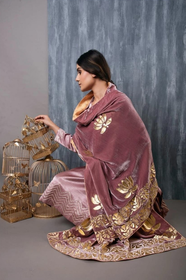 Shine Brightly In Winter With These Velvet Designer Dresses6