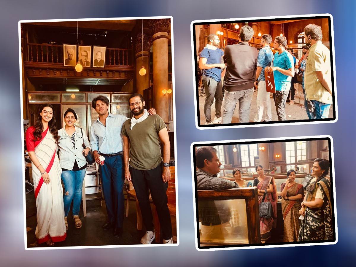 Actress Gayatri Bhargavi Shared Memories Of Her With Lucky Bhaskar Movie Team1
