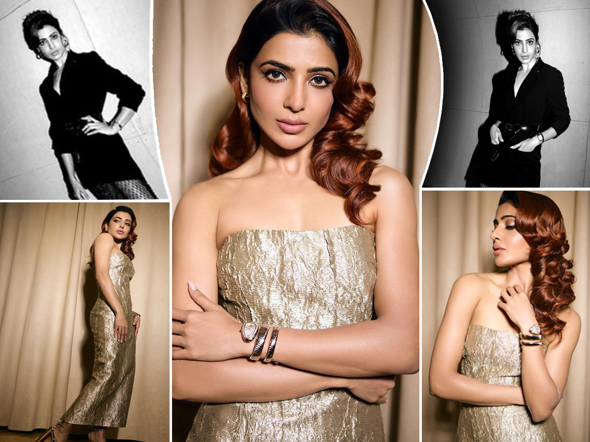 Samantha Ruth Prabhu Glam Up for Citadels Honey Bunny Premiere Photos Goes Viral On SOcial Media1
