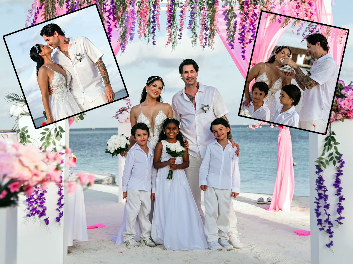 Sunny Leone And Daniel Weber Renew Wedding After 13 Years Of Marriage, PICS goes viral1