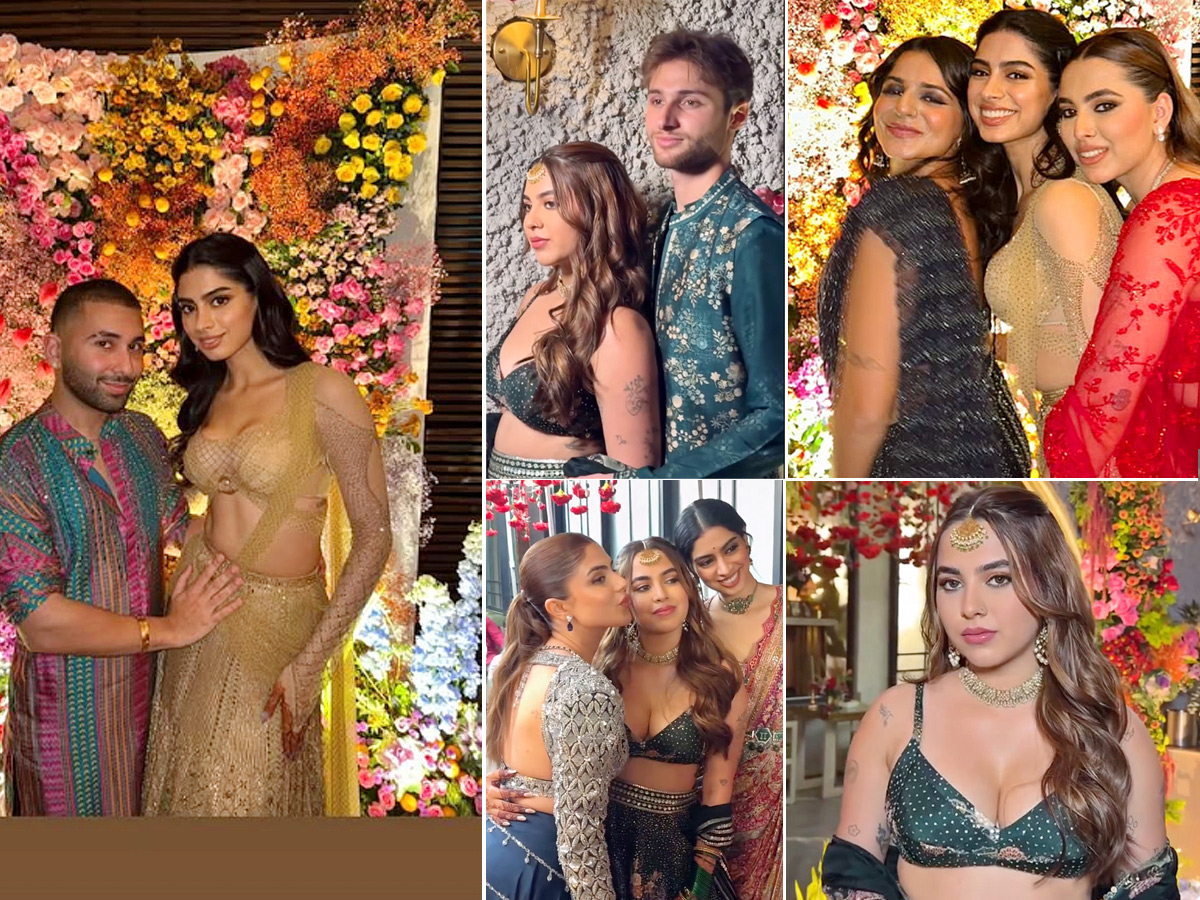 Anurag Kashyap at her daughter Aaliyah Sangeet Ceremony Photos1