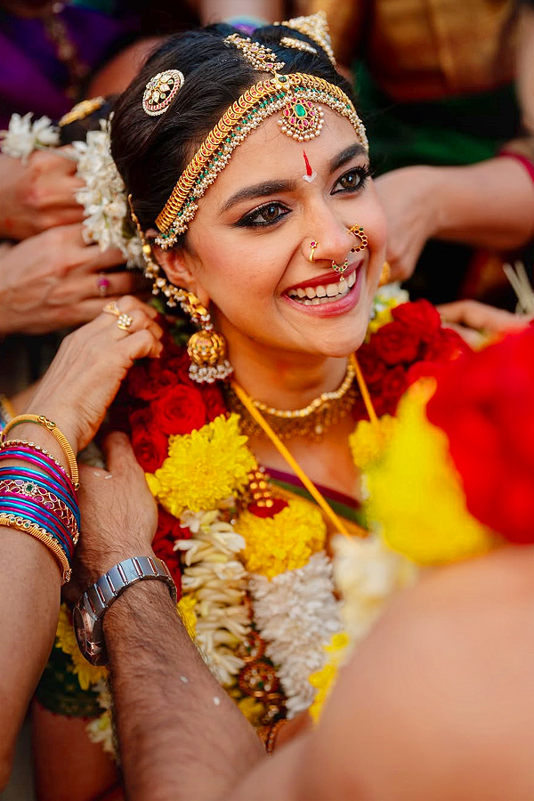 Grand Keerthy Suresh- Antony Thattil wedding Photos4
