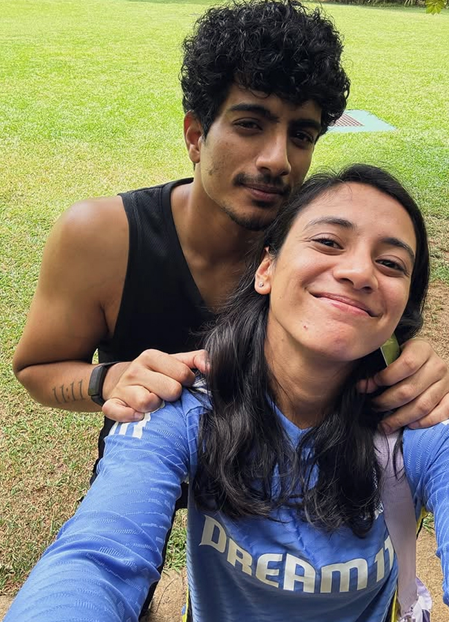 The boyfriend who celebrated Smriti Mandhana's century with the song Pushpa6