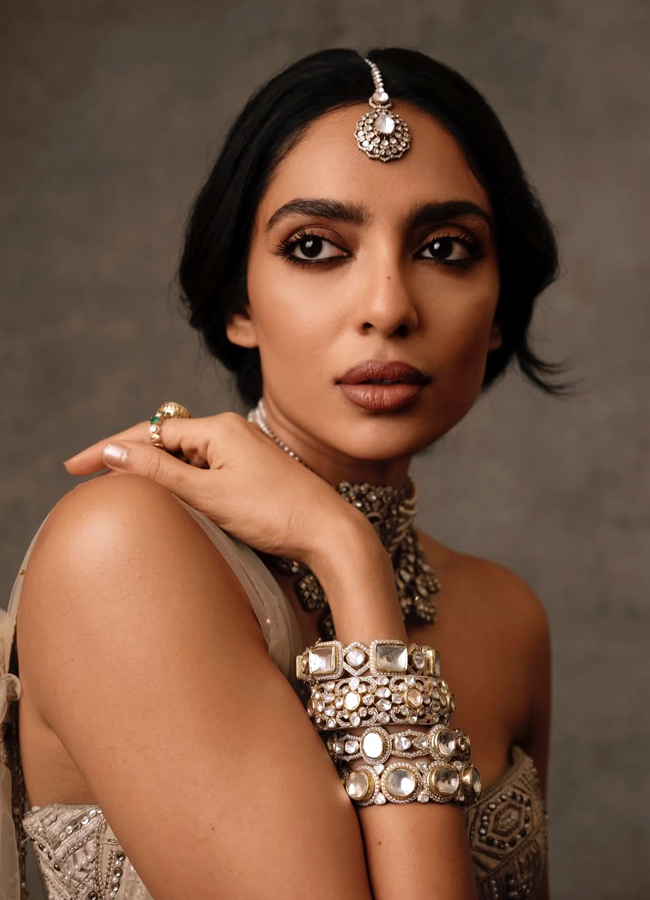 Akkineni's Daughter in Law's Photoshoot After the Wedding Shobhita shines like gold15