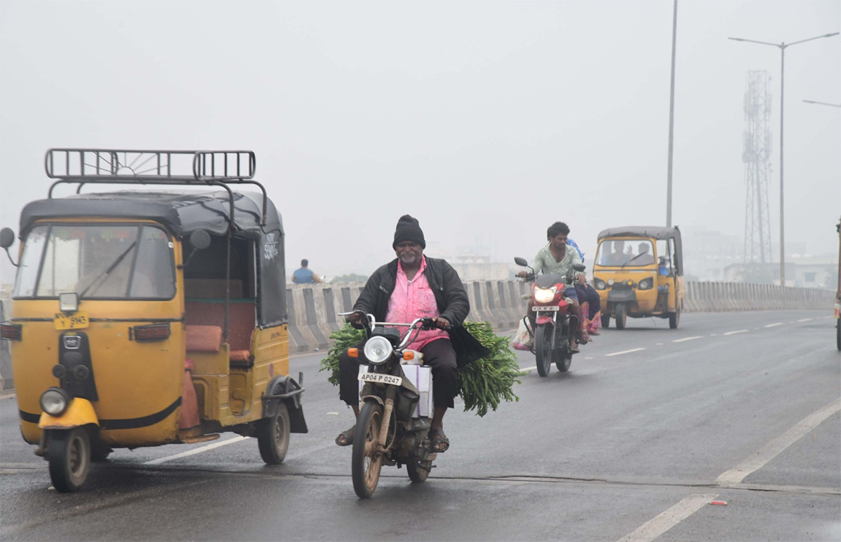 Heavy Snow Fall In Kadapa Roads Photos13