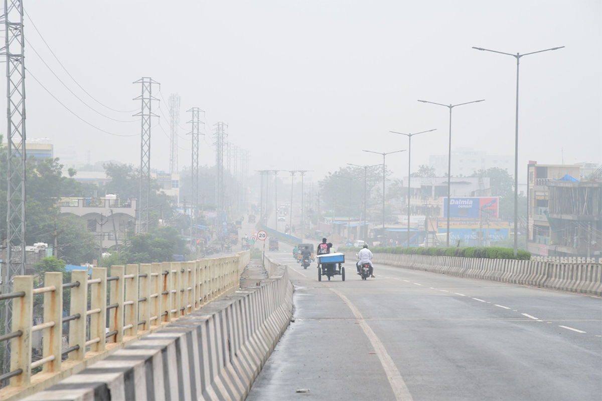 Heavy Snow Fall In Kadapa Roads Photos16