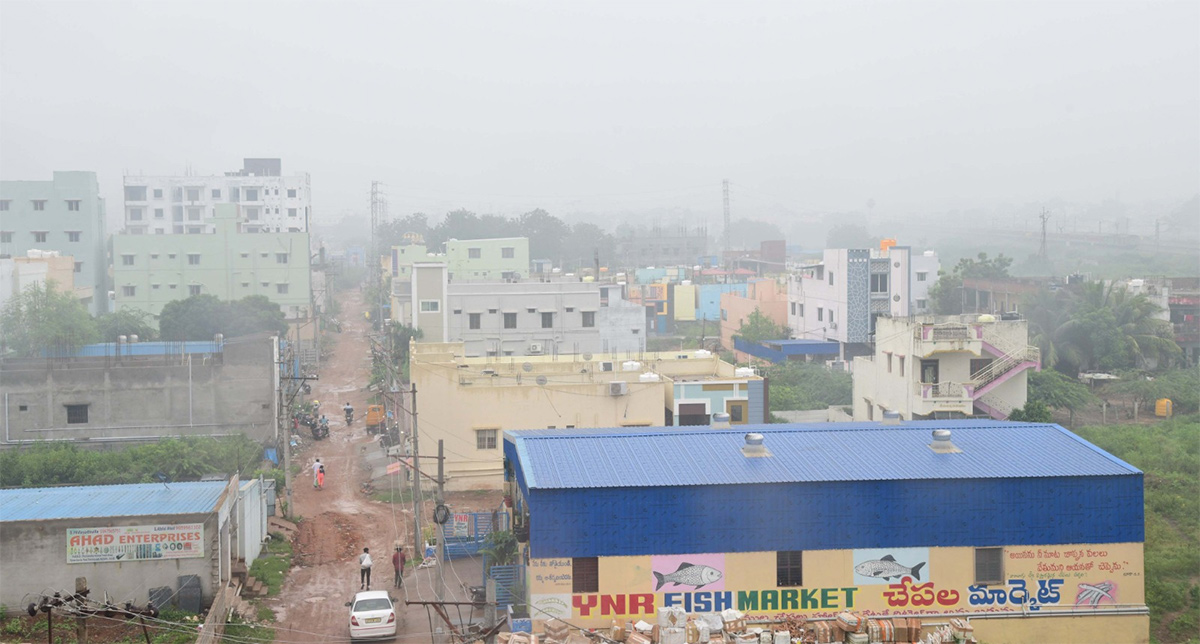 Heavy Snow Fall In Kadapa Roads Photos8
