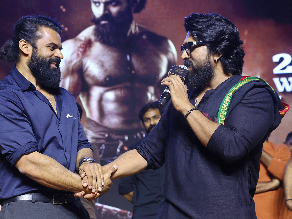 Ram Charan releases Sai Tej Sambarala Yeti Gattu special teaser7