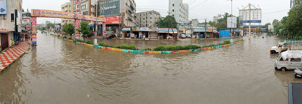 heavy rain in tirupati live updates photos goes viral6