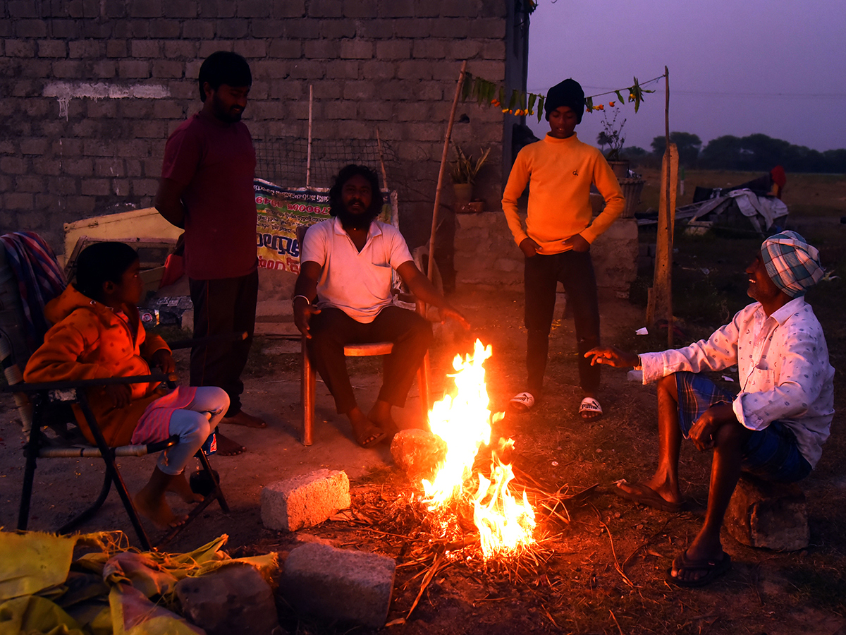 Cold Wave Hits telugu states photos goes viral1