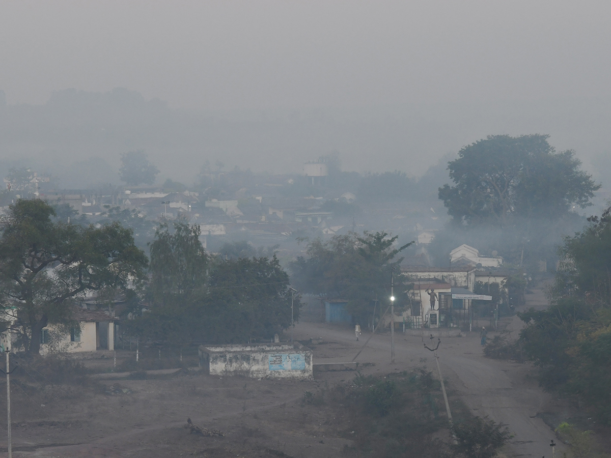 Cold Wave Hits telugu states photos goes viral23