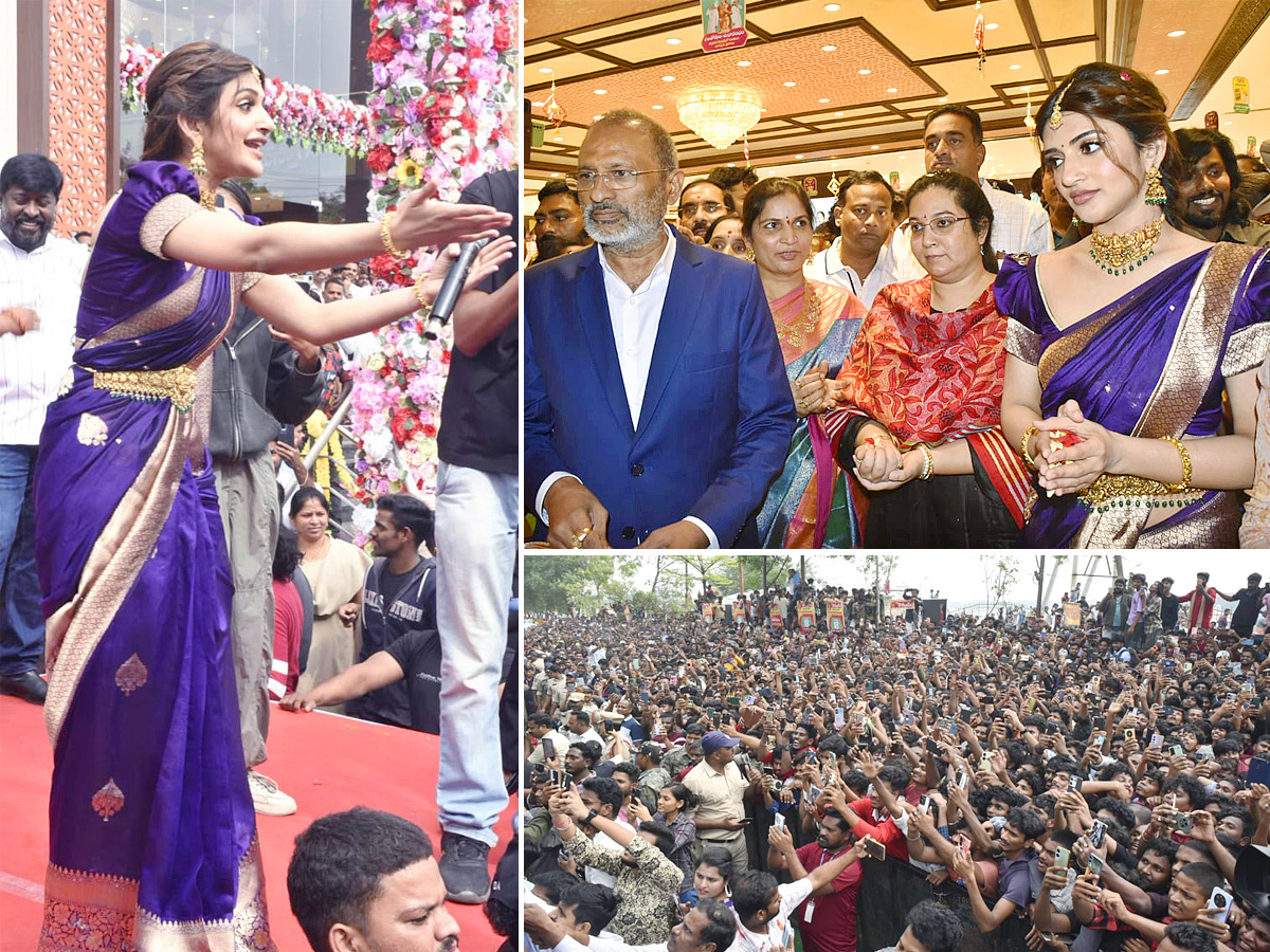 Actress Sreeleela at Vizianagaram, Photos Goes Viral1