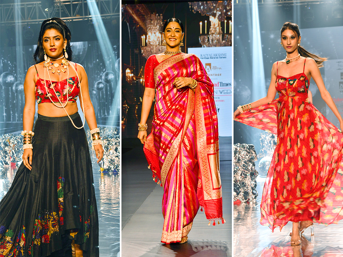 Hyderabad: Regina Cassandra, Eesha Rebba shine at Fashion Week Photos1