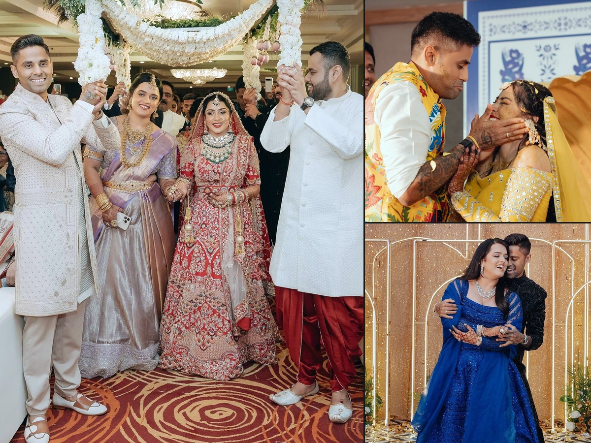 Suryakumar Yadav Shares candid pictures from his sister wedding Goes Viral1