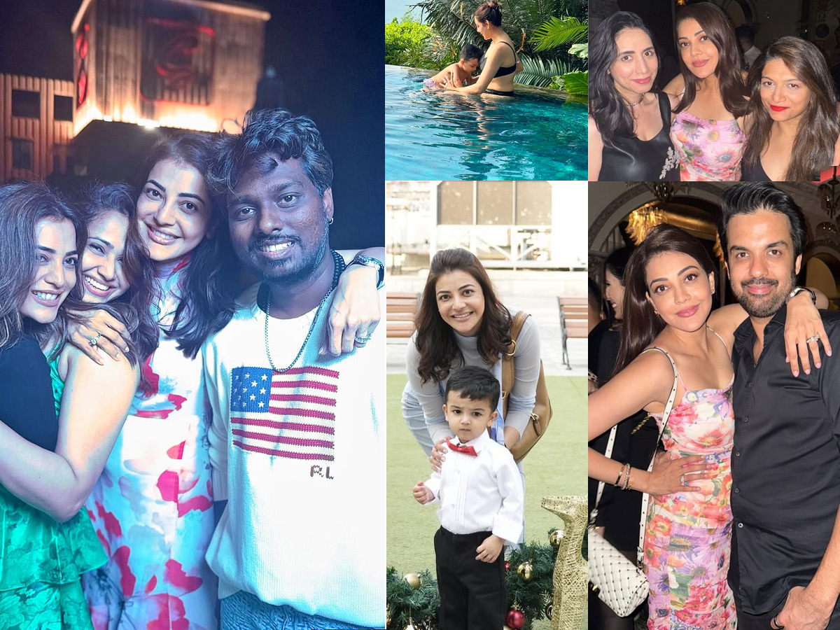 Kajal Aggarwal Celebrates New Year With Her Husband Photos1
