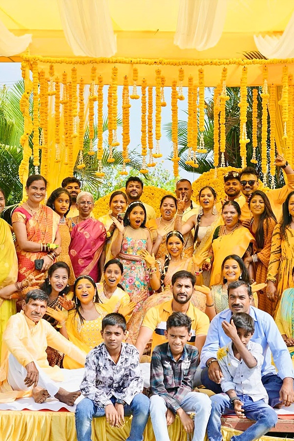 Nuvvu Nenu Prema Serial Padmavati Haldi Function Photos7