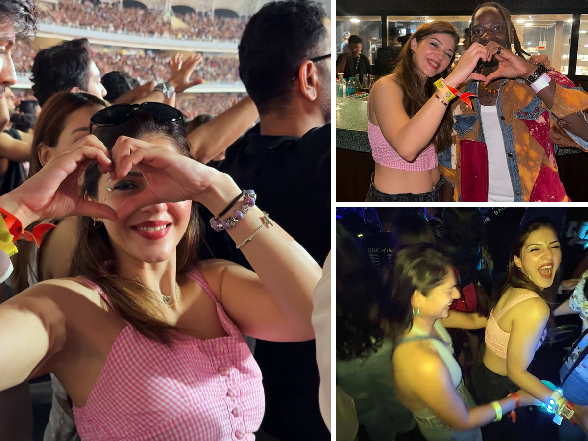  Mehreen enjoying at a musical event in Mumbai1