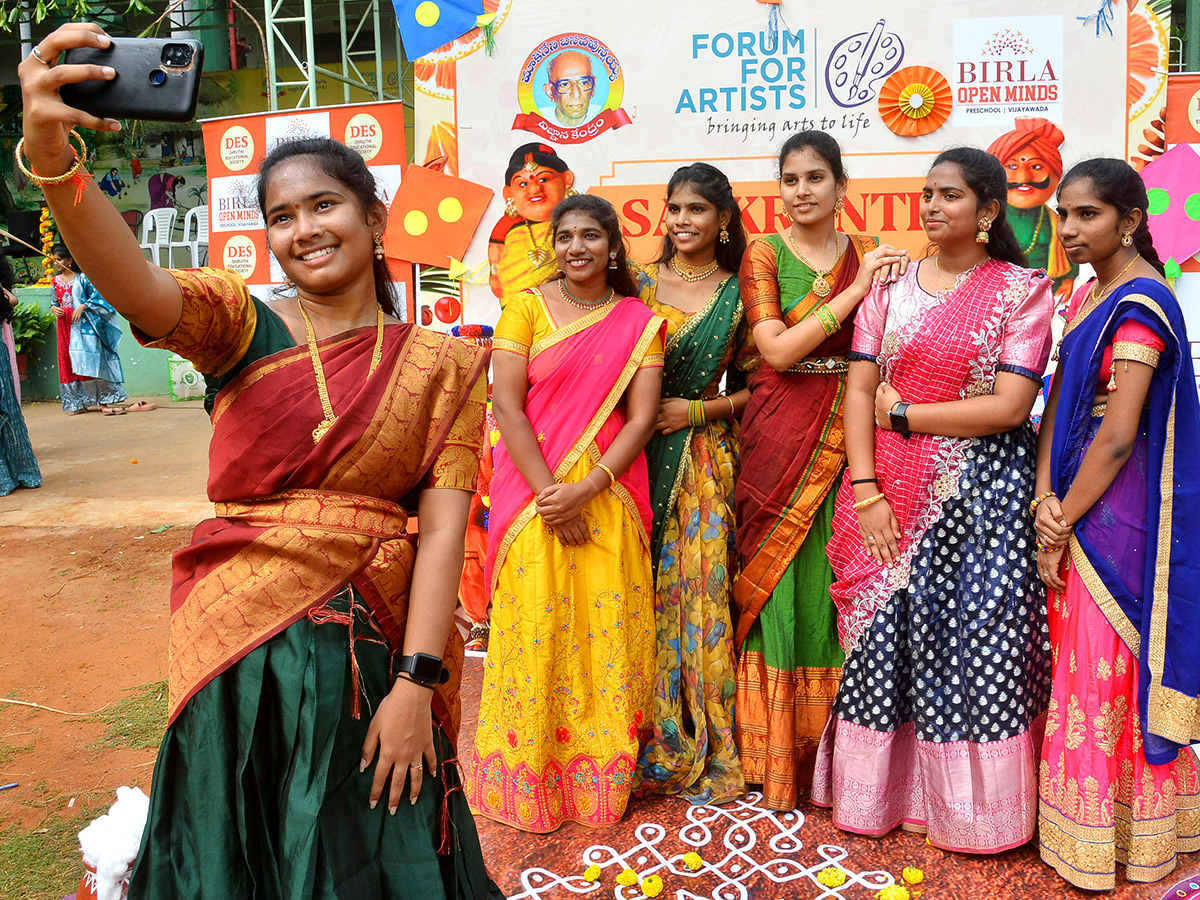 Sankranti 2025 Celebrations in Vijayawada Photos1