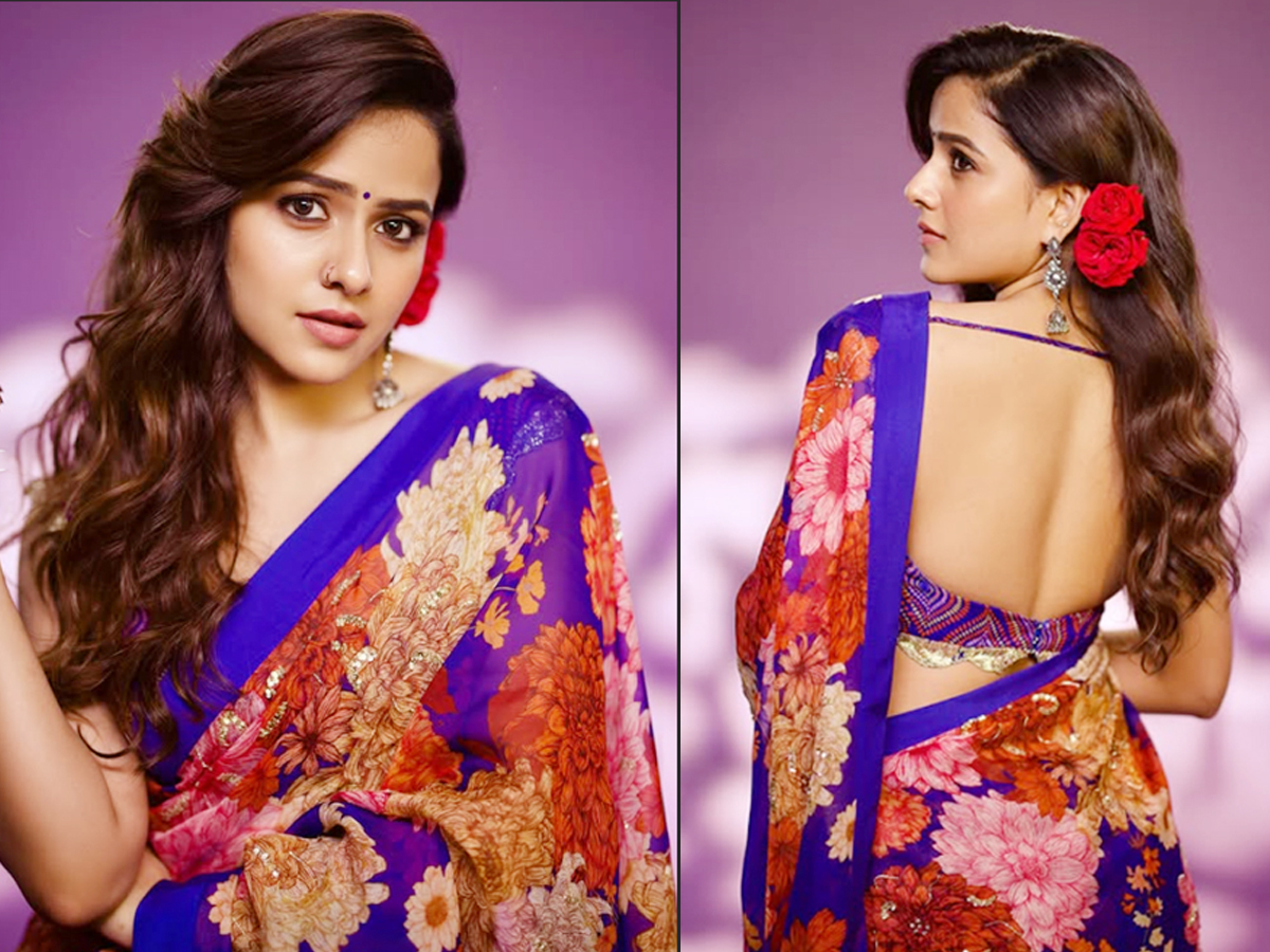 Vaishnavi Chaitanya dazzles in a classic saree1