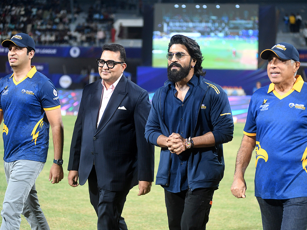 క్రికెట్‌ స్టేడియంలో సందడి చేసిన హీరో రామ్ చరణ్ (ఫొటోలు) | Owner of ...