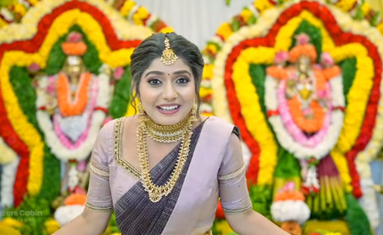 Ninnukori serial fame Akshitha Deshpande house warming ceremony Photos7