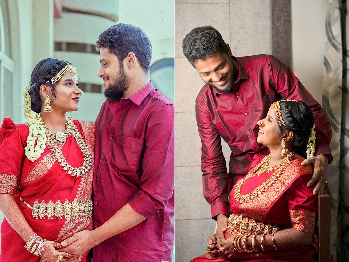 Sundari actress Gabrella Sellus shares pictures from her baby shower Photos Viral1