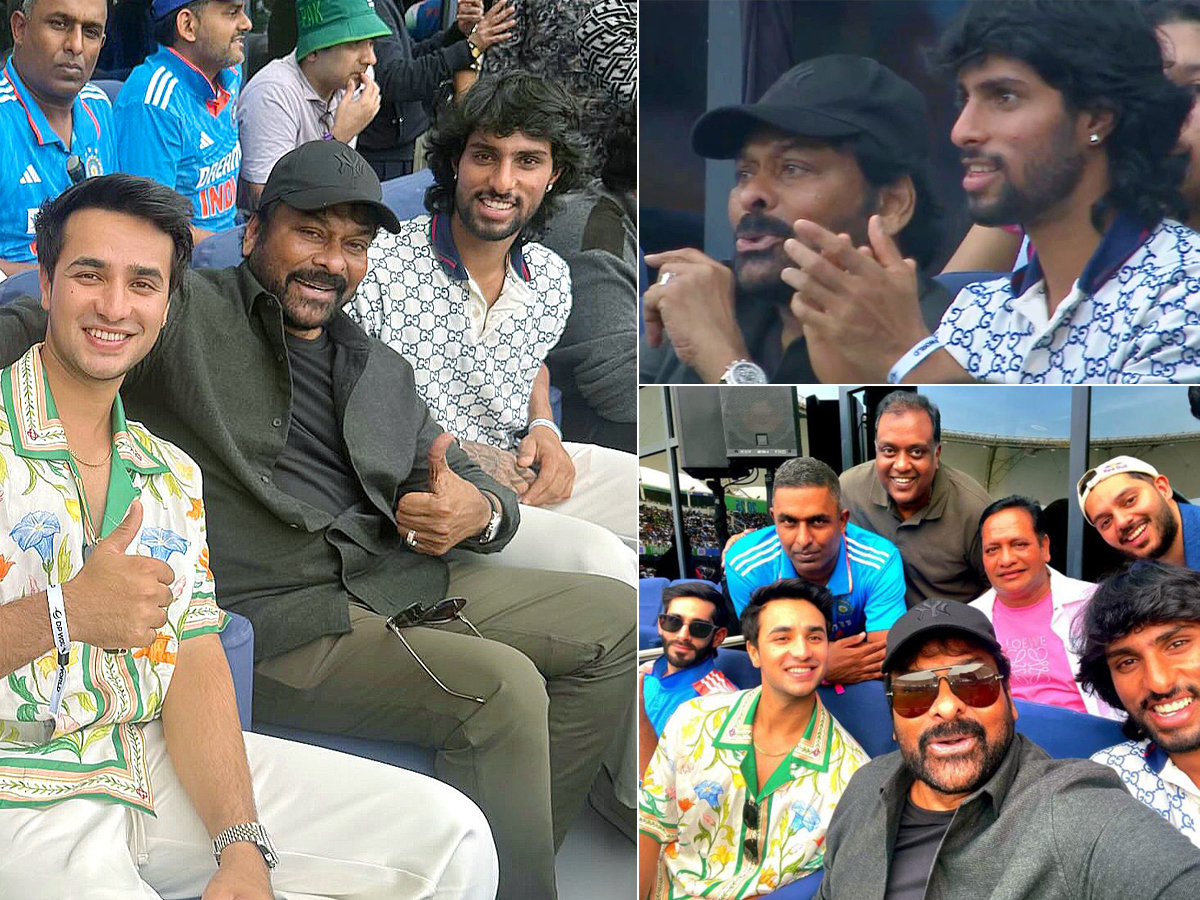 megastar chiranjeevi at india vs pakistan match1