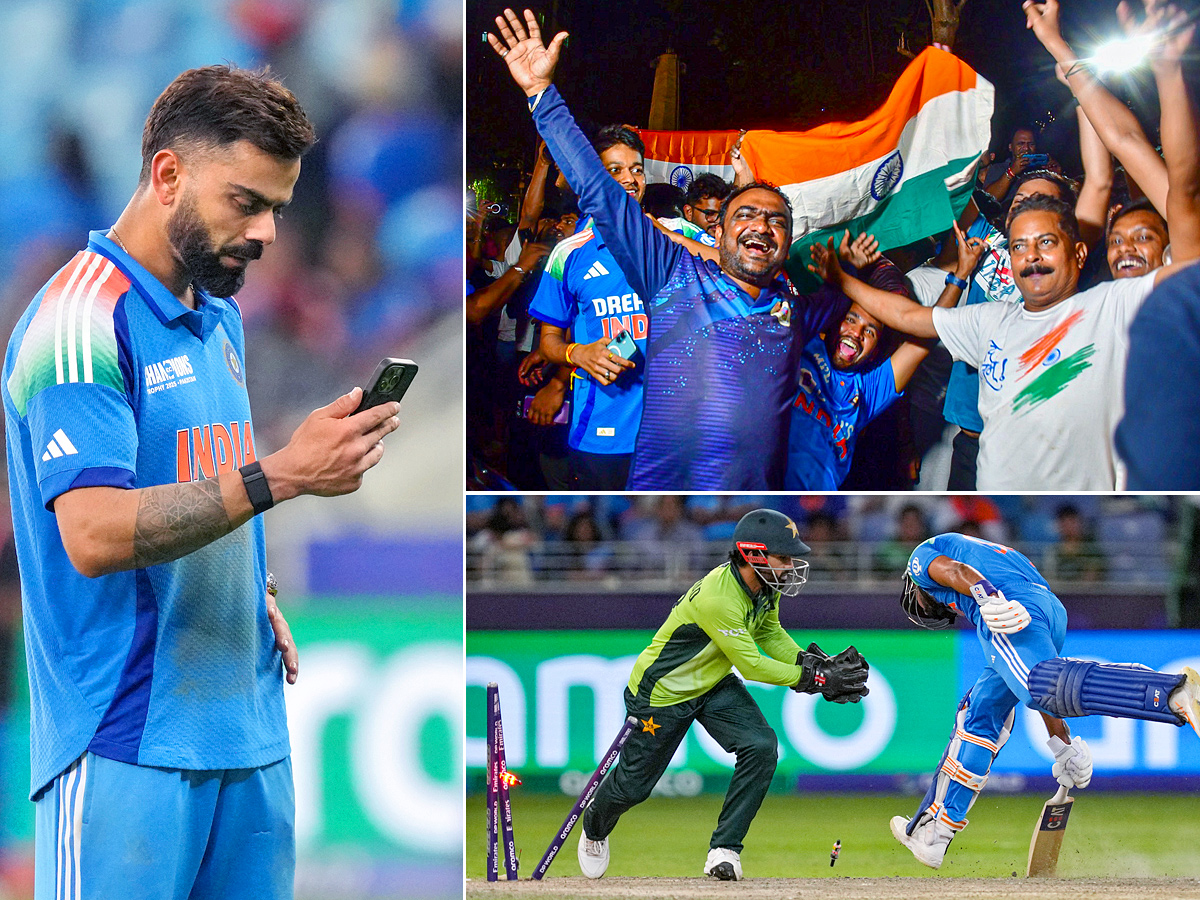  ICC Champions Trophy between India and Pakistan at Dubai Photos1