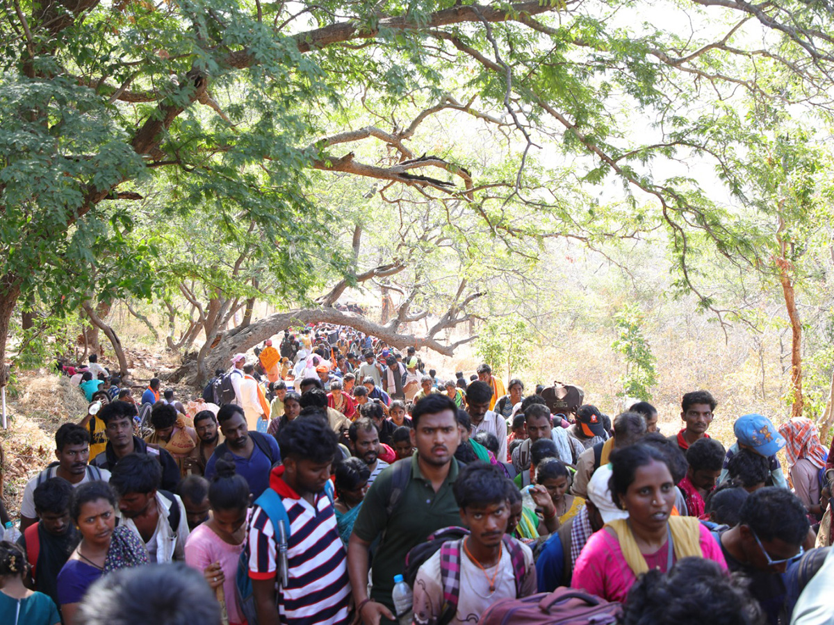 Maha Shivaratri : Devotees Rush at Srisailam Temple Photos5