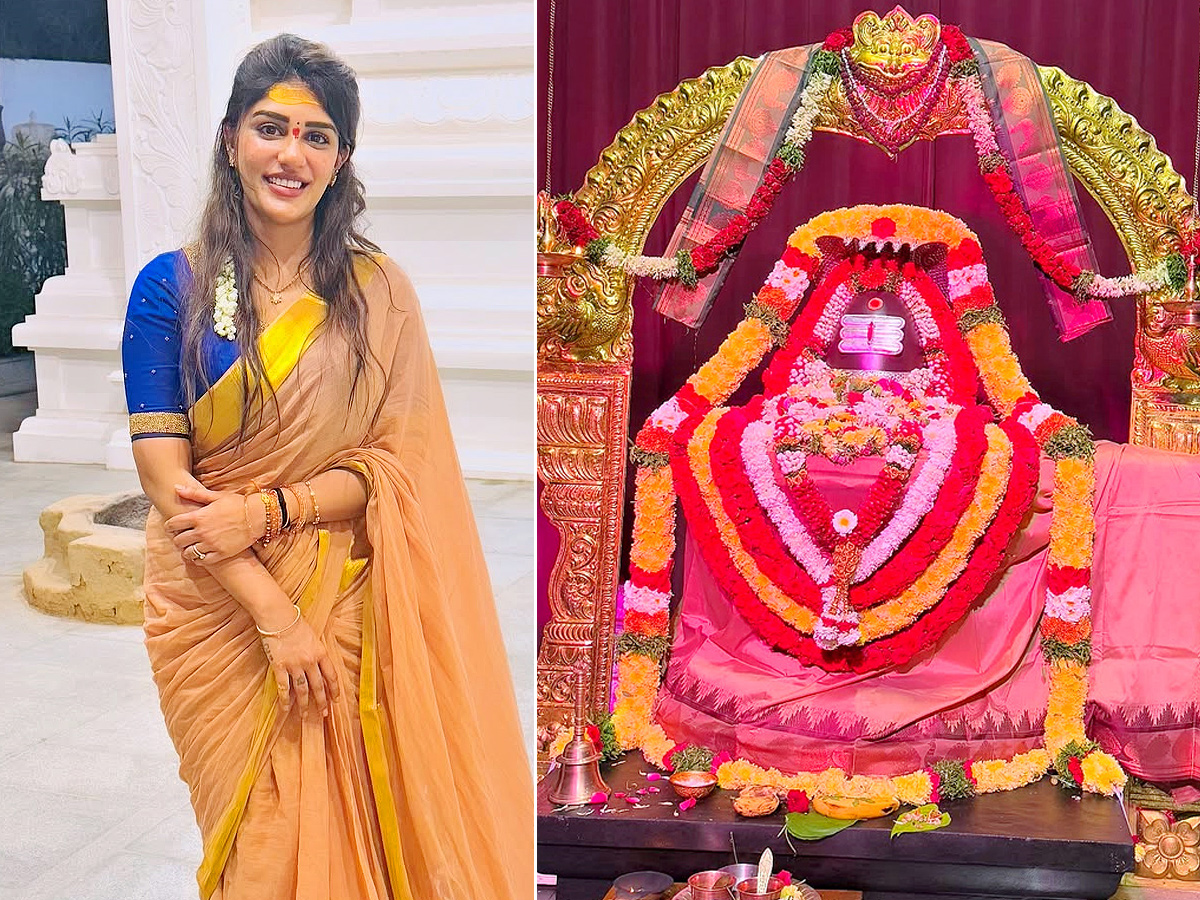 Supritha offers prayers to Mahadev on the occasion of Maha Shivratri Photos1