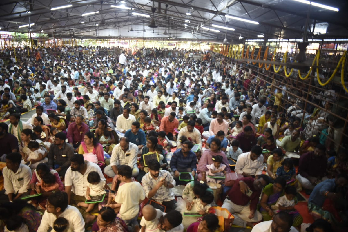 Vasant Panchami 2025 Celebrations at Vizianagaram Saraswathi Temple12