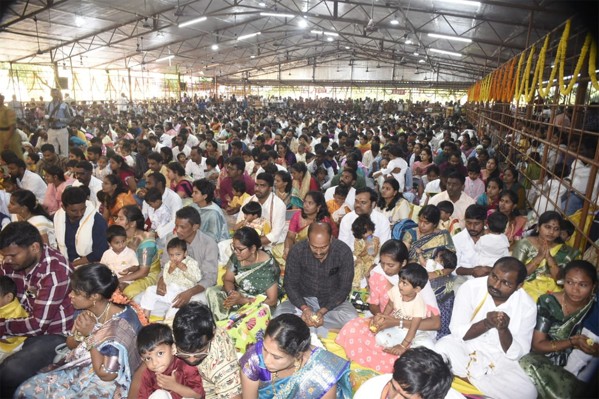 Vasant Panchami 2025 Celebrations at Vizianagaram Saraswathi Temple3