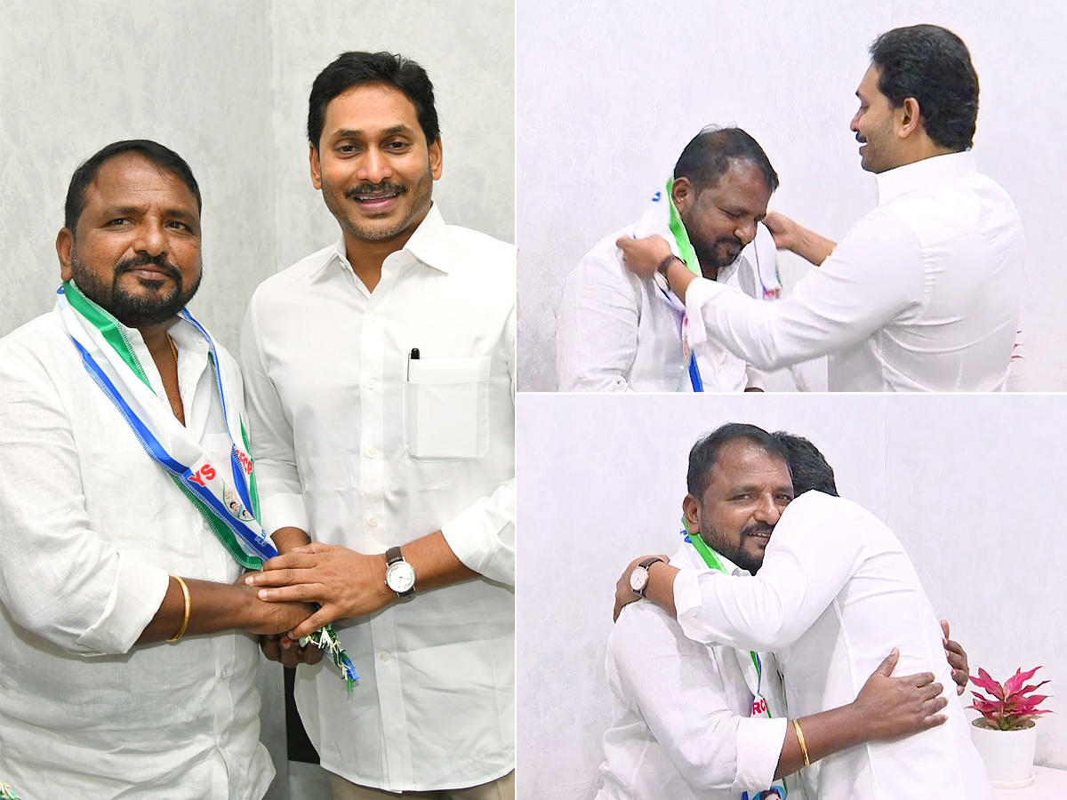 Congress Leader Sailajanath Joins YSRCP Photos1