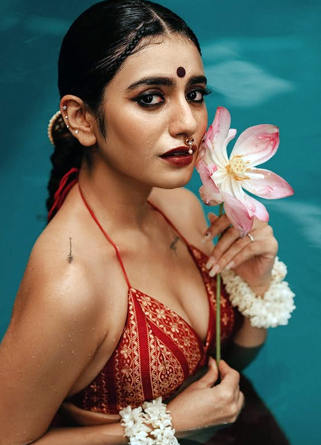 Priya Prakash Varrier in a yellow dress looks stunning11