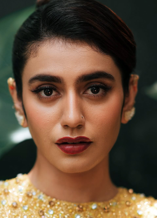 Priya Prakash Varrier in a yellow dress looks stunning6